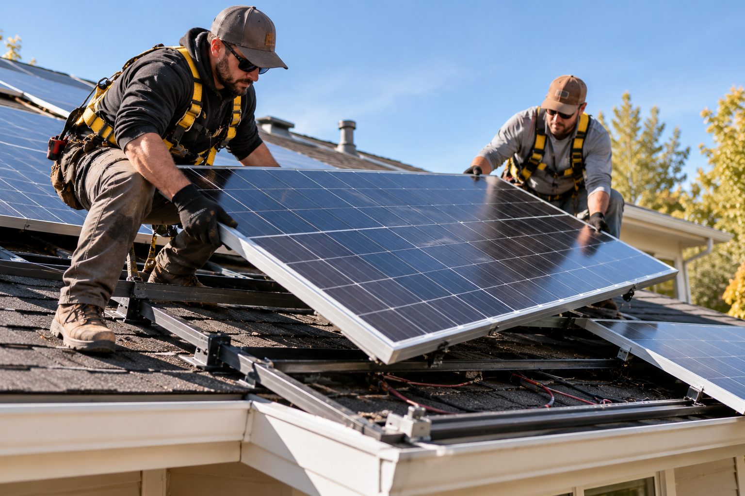 Residential Solar Panel Installation